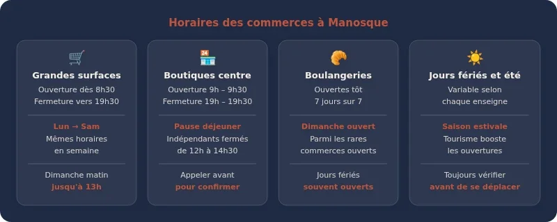 Infographie magasin manosque