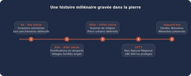 Infographie village perché luberon