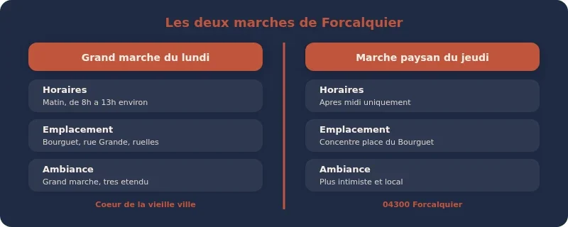Infographie marche forcalquier