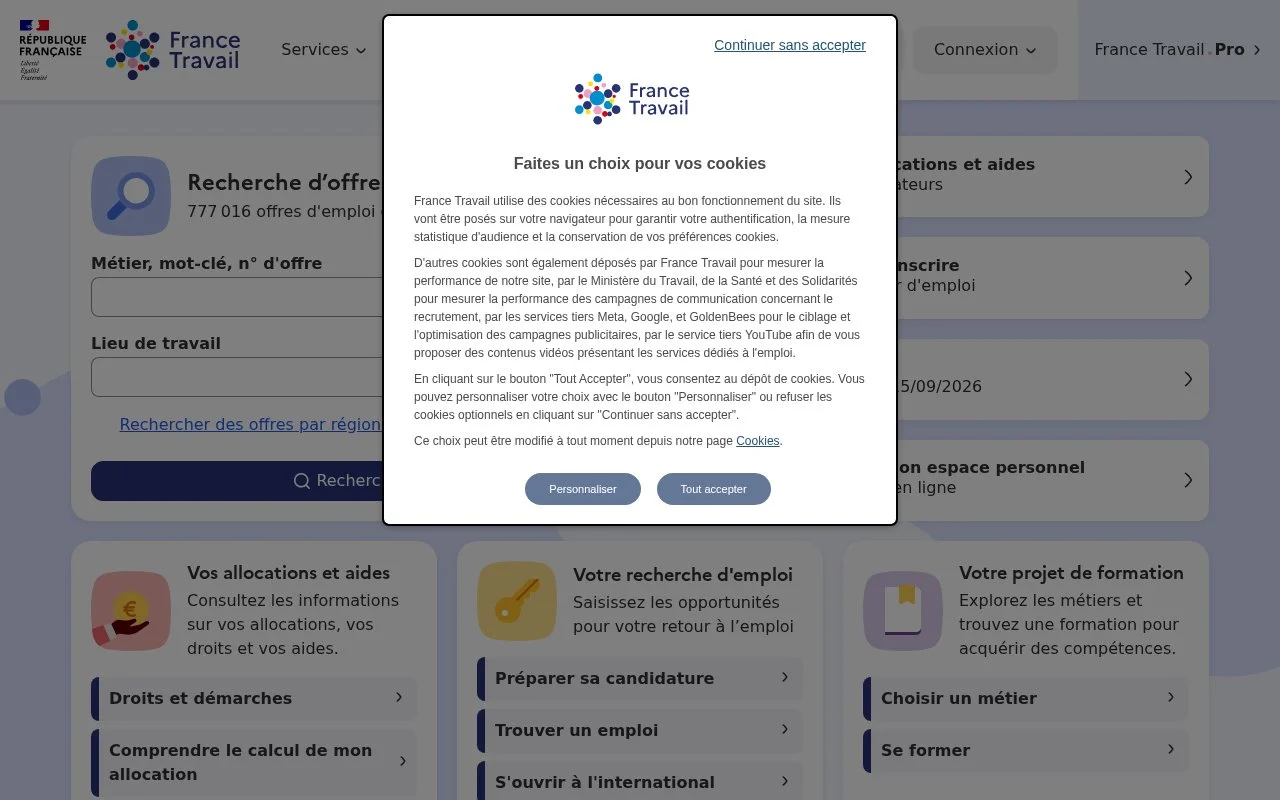 Services proposés par France Travail Manosque - pole emplois manosque